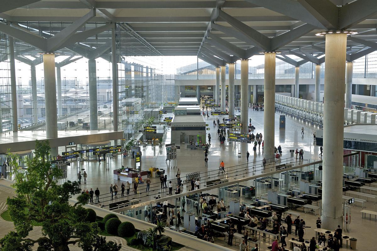 Terminal 3 del aeropuerto de Málaga.