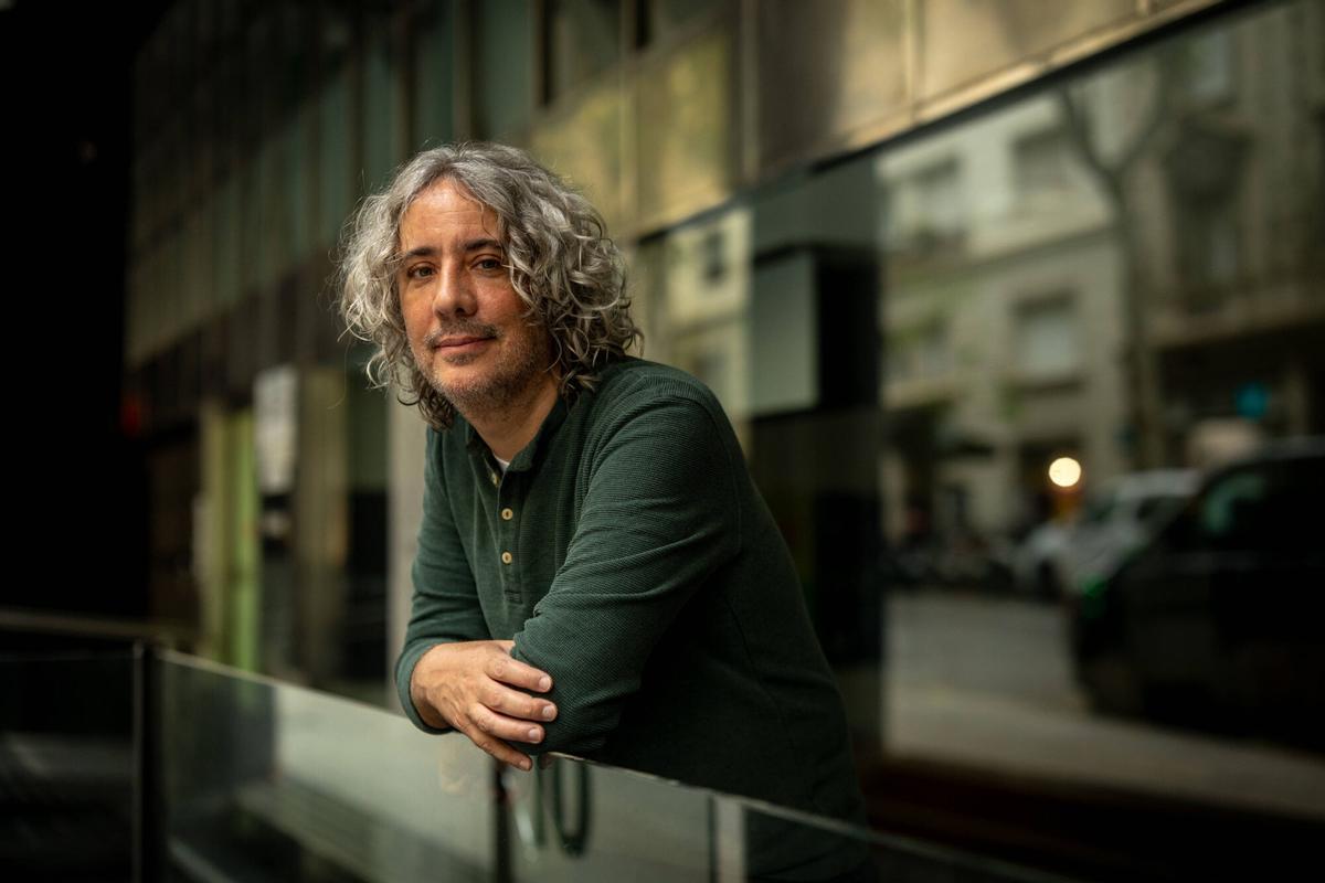 El escritor José Ignacio Valenzuela, 'Chascas', este viernes en Barcleona
