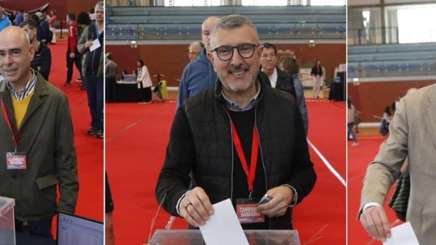 VIDEO: los candidatos a presidir el Grupo Covadonga votan
