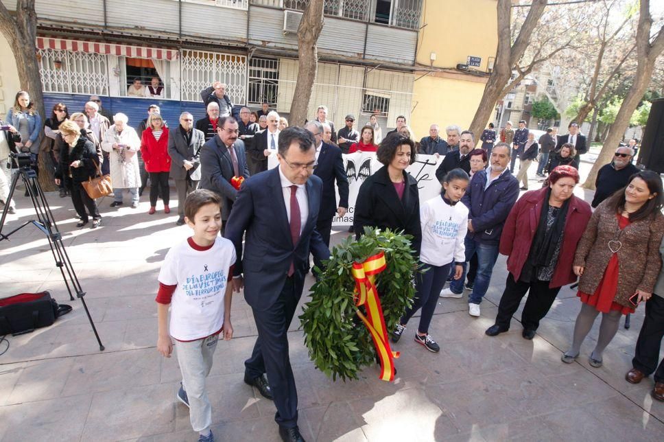 En recuerdo a las víctimas del terrorismo Murcia