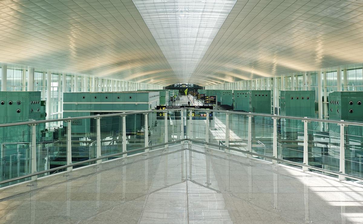 Terminal T1 del Aeropuerto de Barcelona, inaugurado en 2009