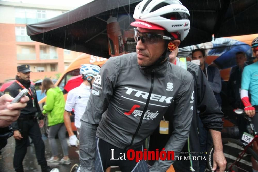 Salida de la Vuelta Ciclista a España desde Lorca