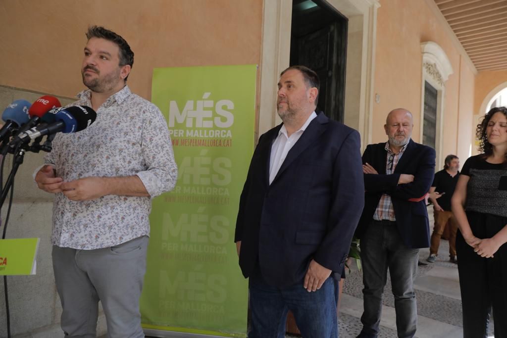 Oriol Junqueras en Mallorca