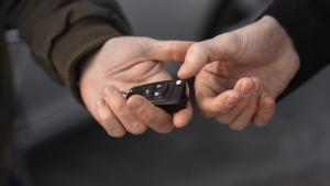 Las llaves de un coche