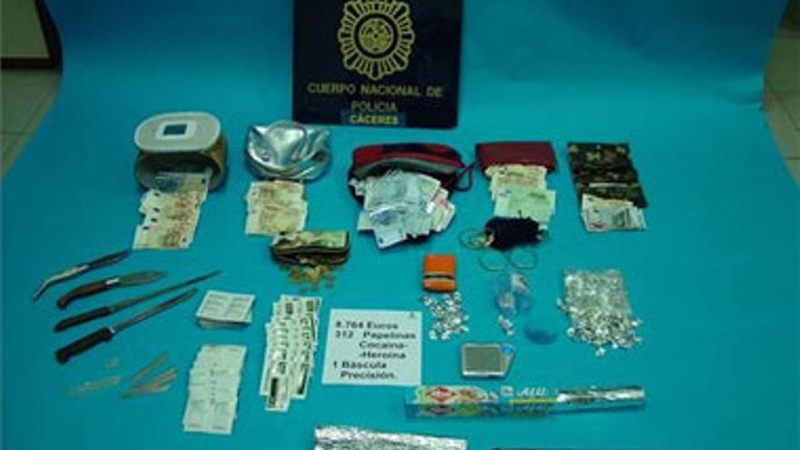 Dos detenidos en una operación antidroga en la calle Ródano