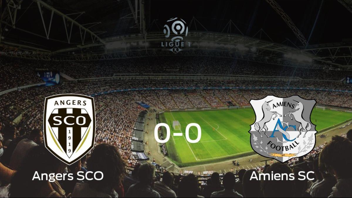 Reparto de puntos entre el Angers SCO y el Amiens SC, el marcador final fue de 0-0
