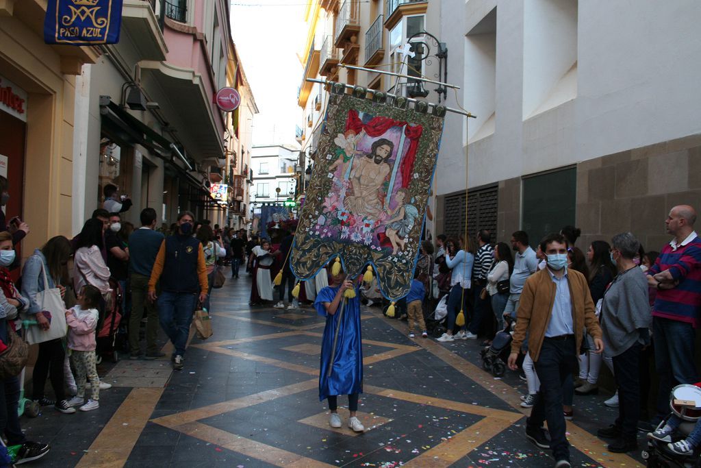 Procesión de papel en Lorca