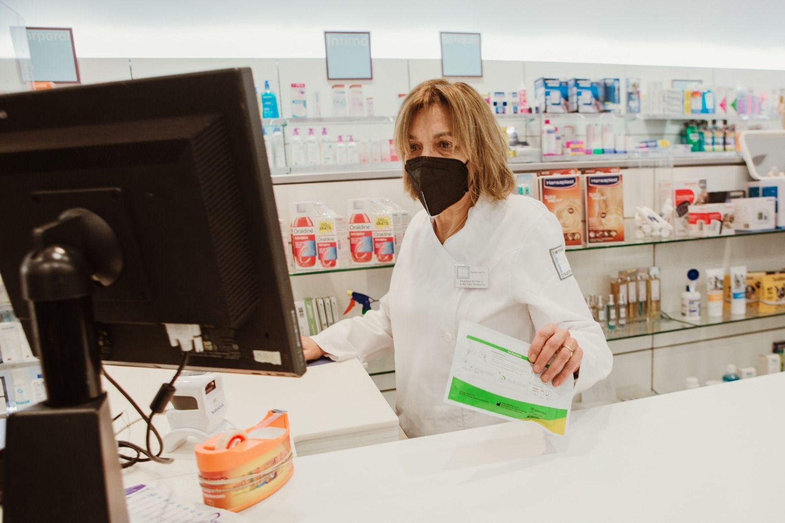 La comunicación de los test positivos de las farmacias para las bajas comienza mañana