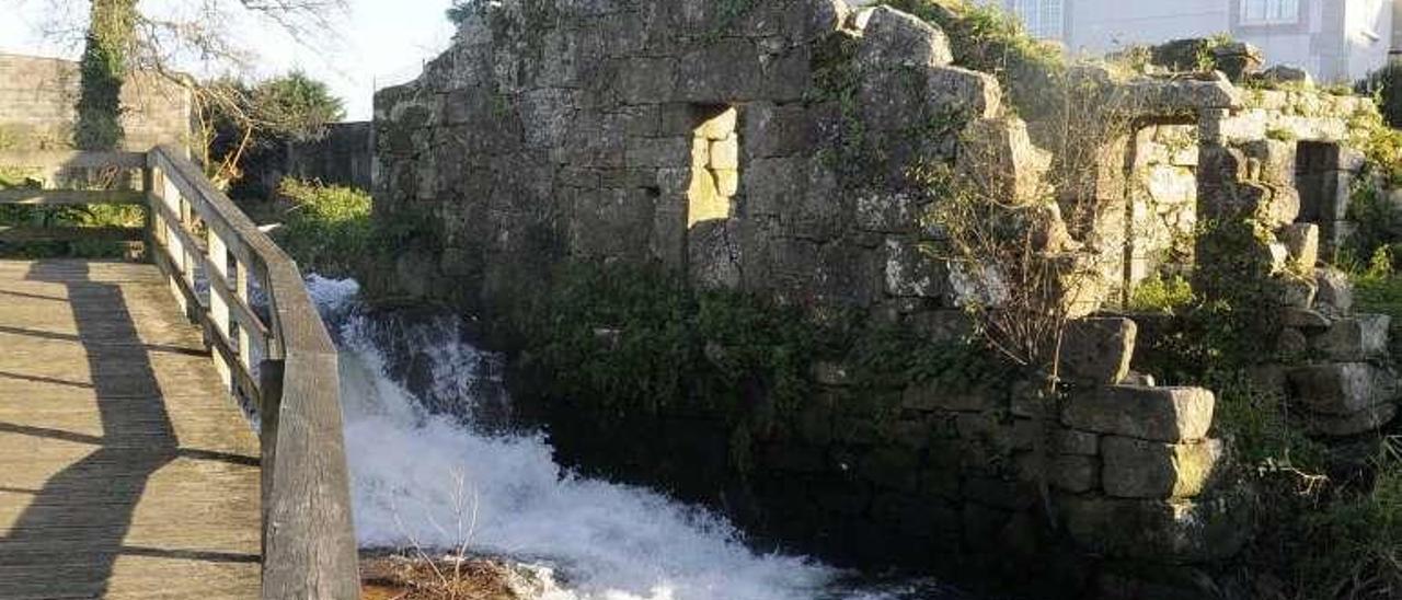 Molinos de Currás, en Vilanova de Arousa. // Noé Parga