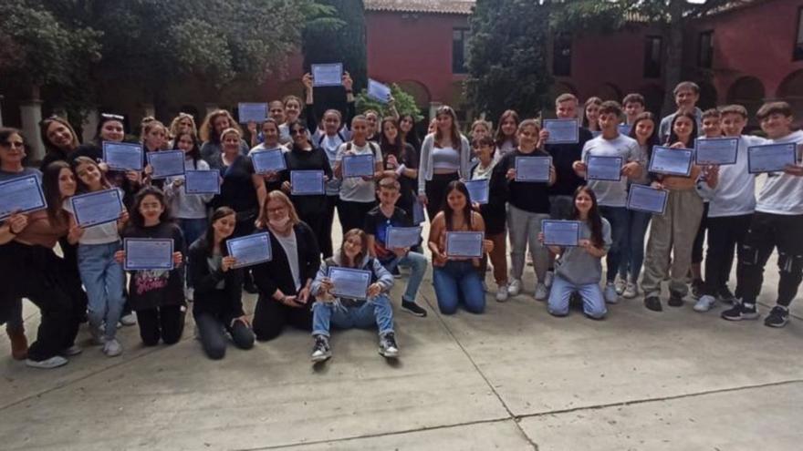 Un institut de Figueres interactua amb joves d’Itàlia, Alemanya i  Turquia
