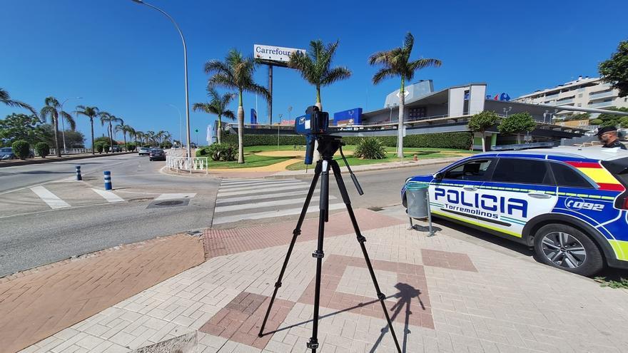 Torremolinos inicia una campaña de vigilancia y control de la velocidad