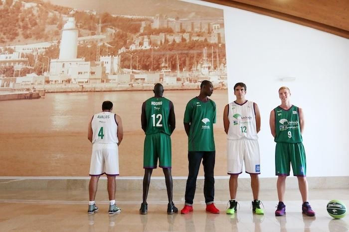 Presentación de la equipación del Unicaja