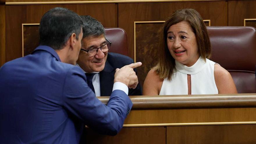Armengol és escollida en primera volta amb els vots del PSOE, Sumar, ERC, Junts, Bildu, el PNB i el BNG