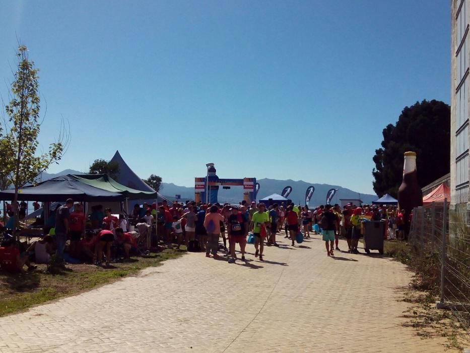 Roberto Riobó y Beatriz Fernández triunfan en la media maratón de la Costa da Vela