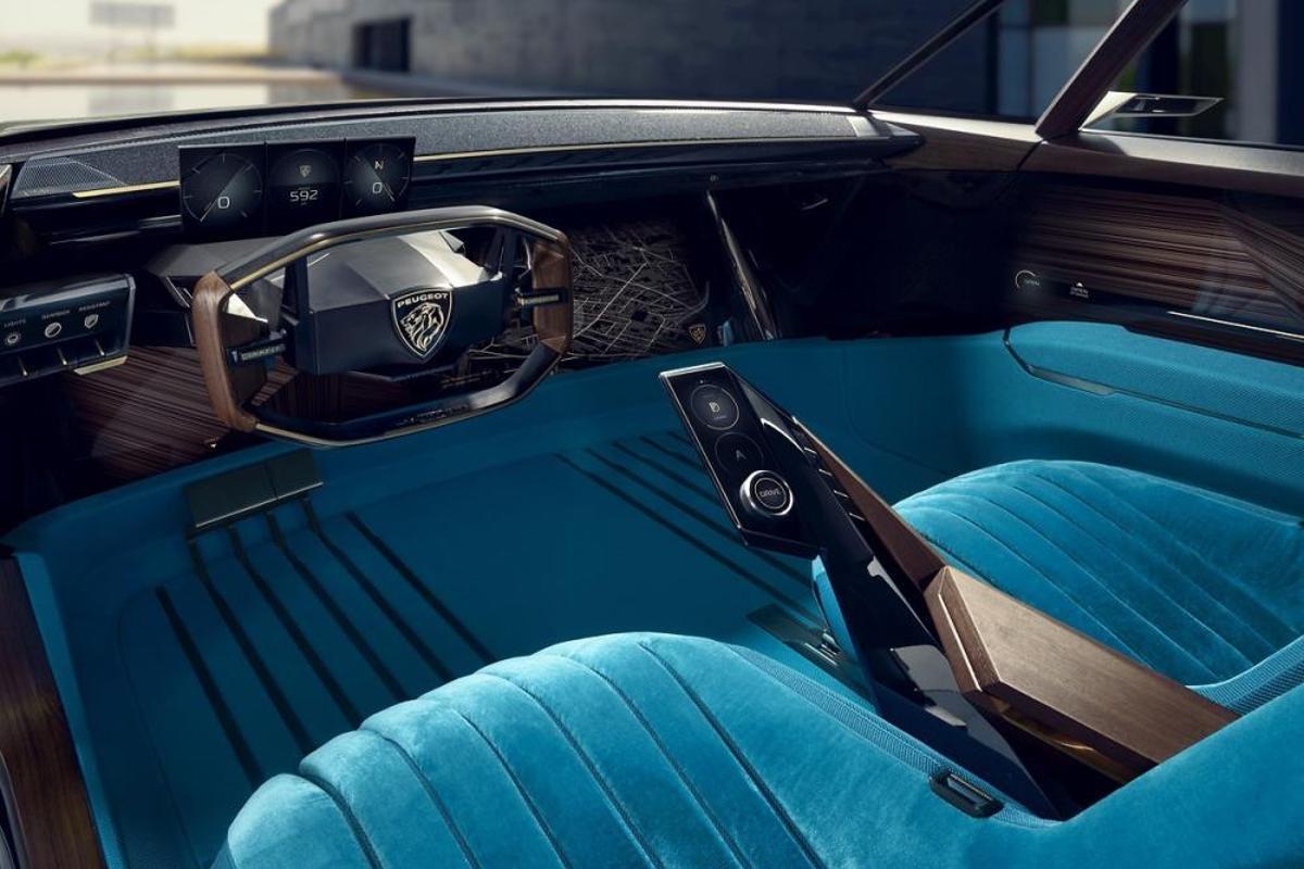 El Peugeot e-Legend Concept