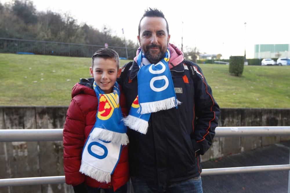 Sangre azul en el partido del Real Oviedo