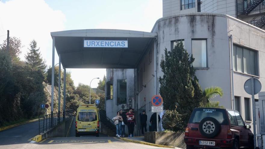 Exterior de las urgencias de Montecelo