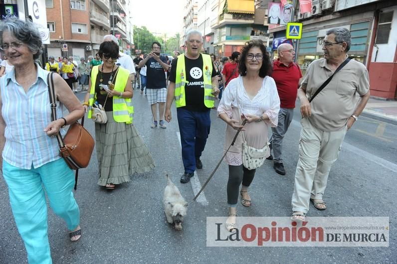 Más de cien voces piden en Murcia "acoger refugiados ya"