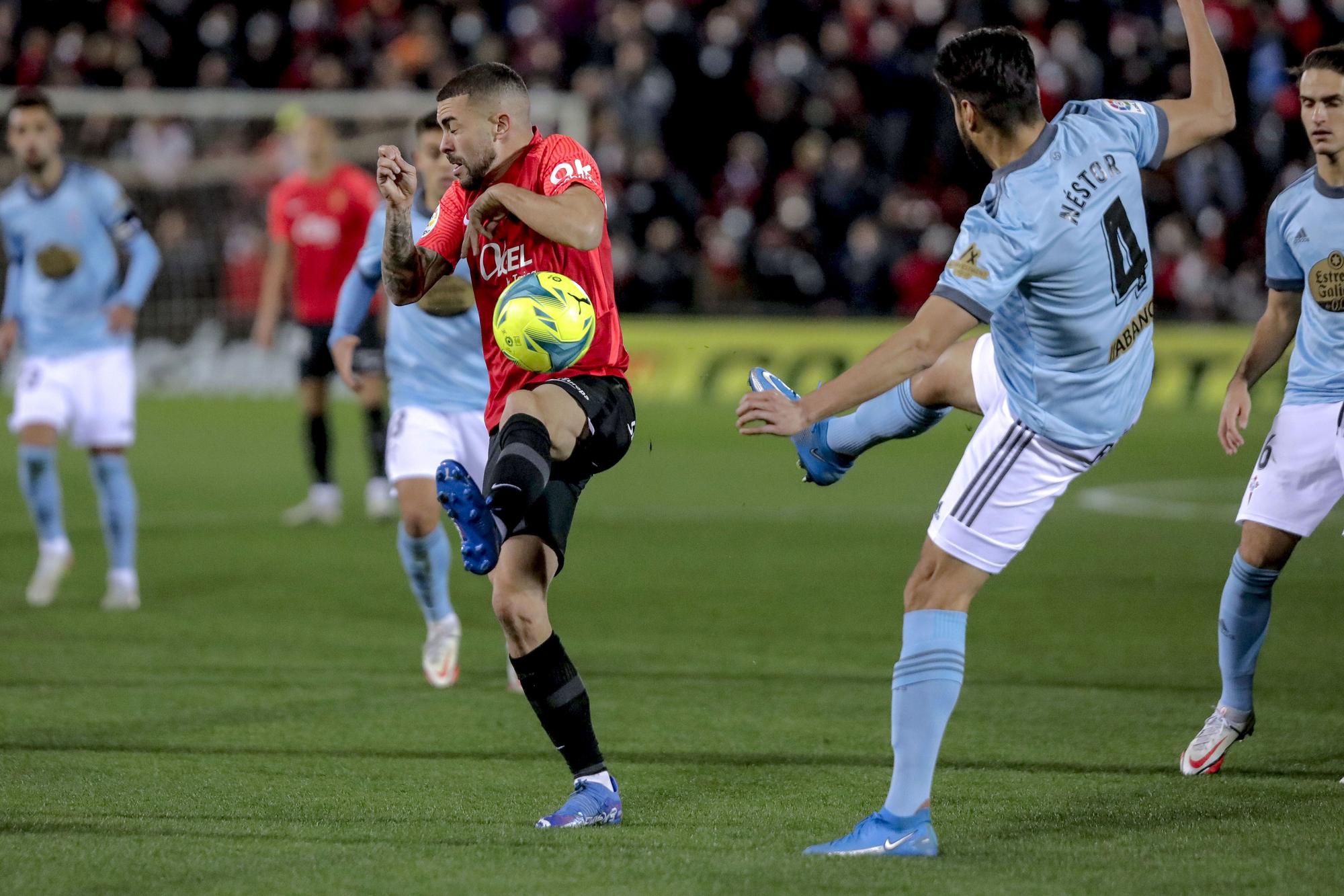 Mallorca - Celta de Vigo:  Reina salva al Mallorca