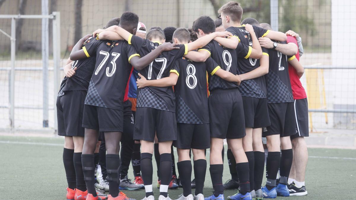 Escuela de fútbol para niños en Valencia