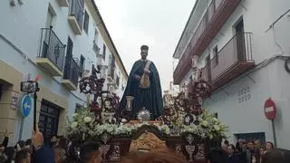 La procesión del Padre Cristobal recorre los barrios de San Andrés y San Lorenzo