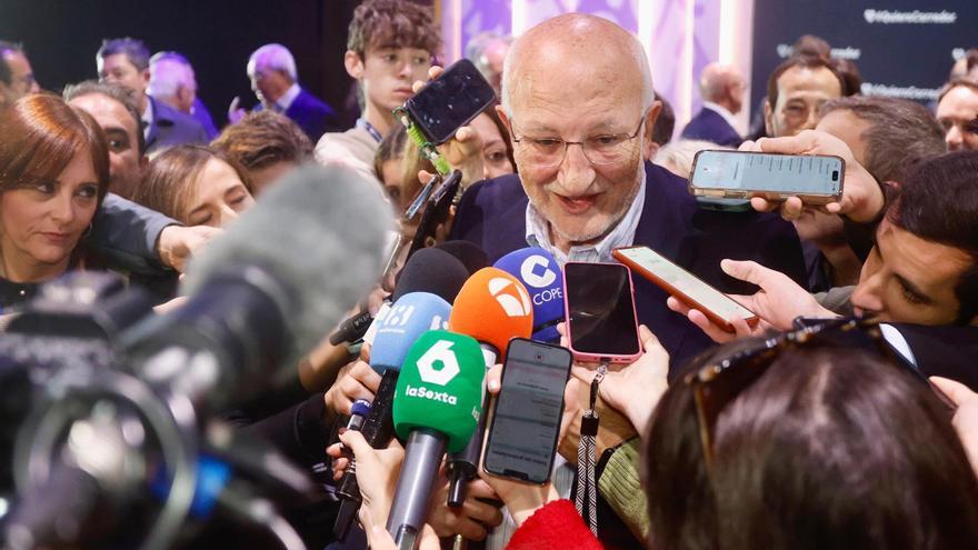 Juan Roig: "Esperamos que, cuando llegue la M-100, ya nos toque el corredor mediterráneo"