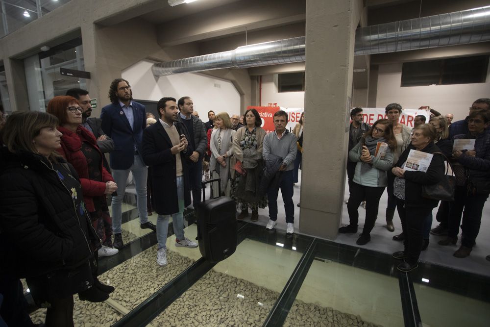 Jornada de puertas abiertas en el futuro Museo Industrial del Port de Sagunt