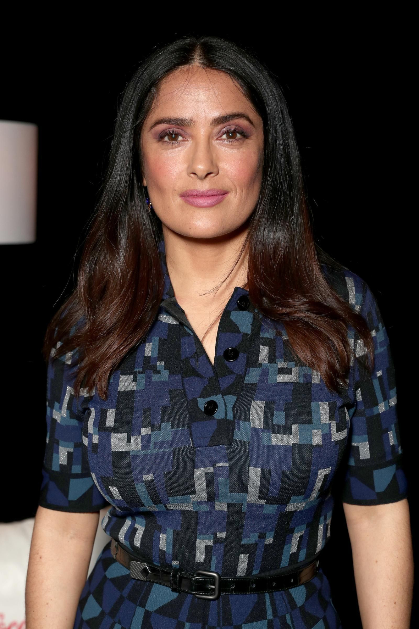 Salma Hayek luce un vestido de Bottega Veneta en Las Vegas