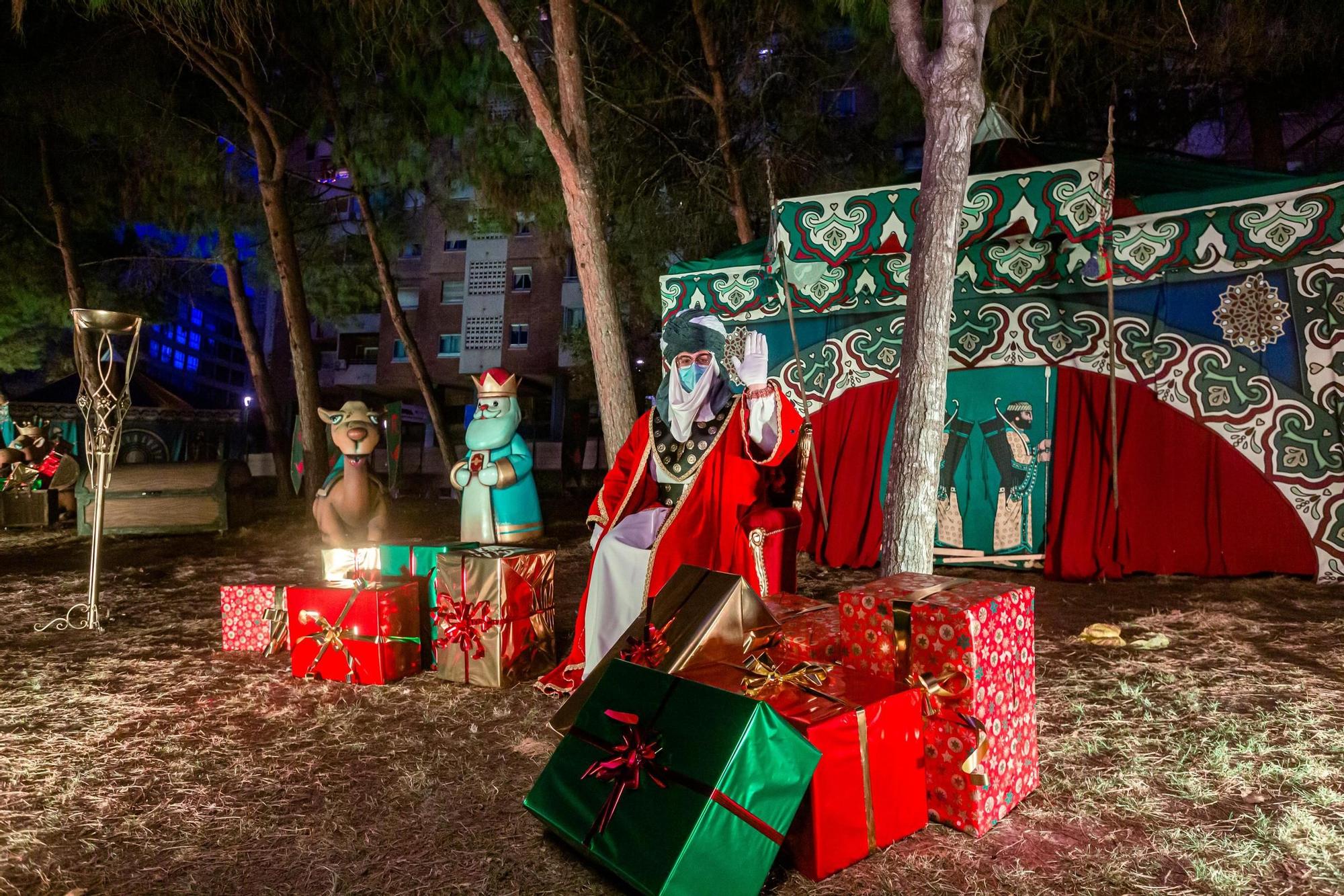 Así es el campamento de los Reyes Magos en Benidorm