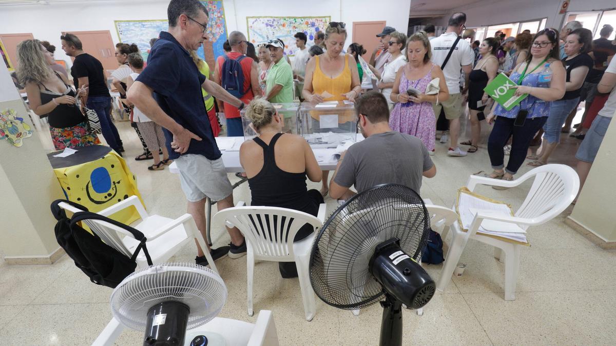 Elecciones generales en Baleares | La jornada electoral del 23J, en imágenes