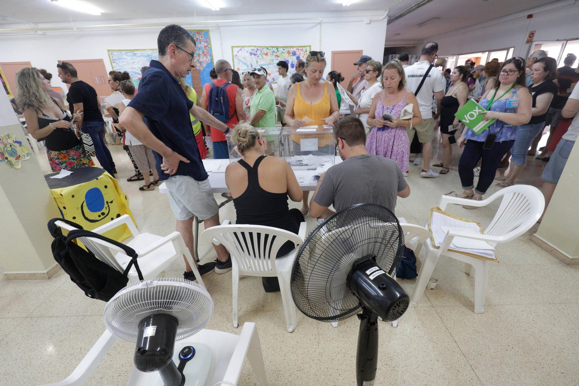 Elecciones generales en Baleares | La jornada electoral del 23J, en imágenes