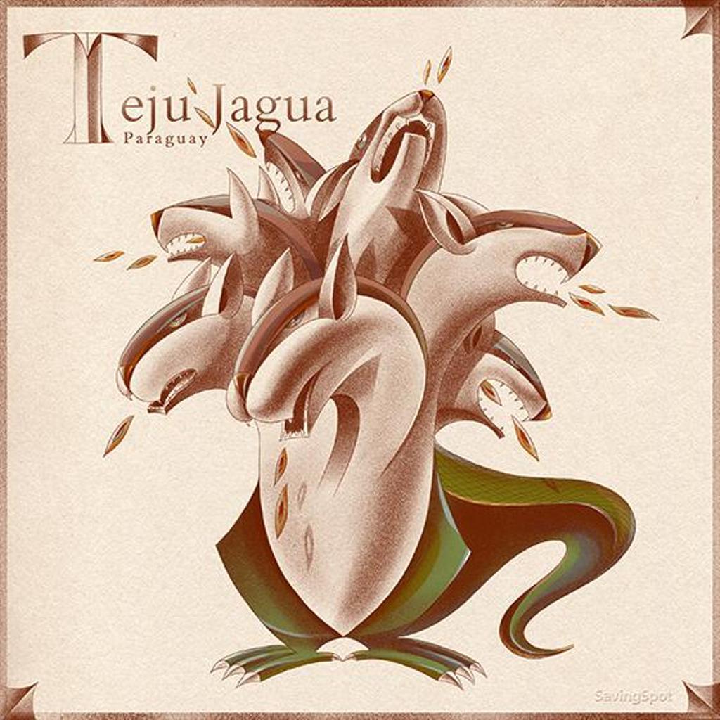 Teju Jagua, criatura mitológica de Paraguay