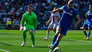 Getafe - FC Barcelona: La ocasión de Mayoral