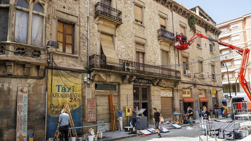 El Barri Antic de Manresa es transforma en Rio de Janeiro pel rodatge de "Los niños del Brasil"
