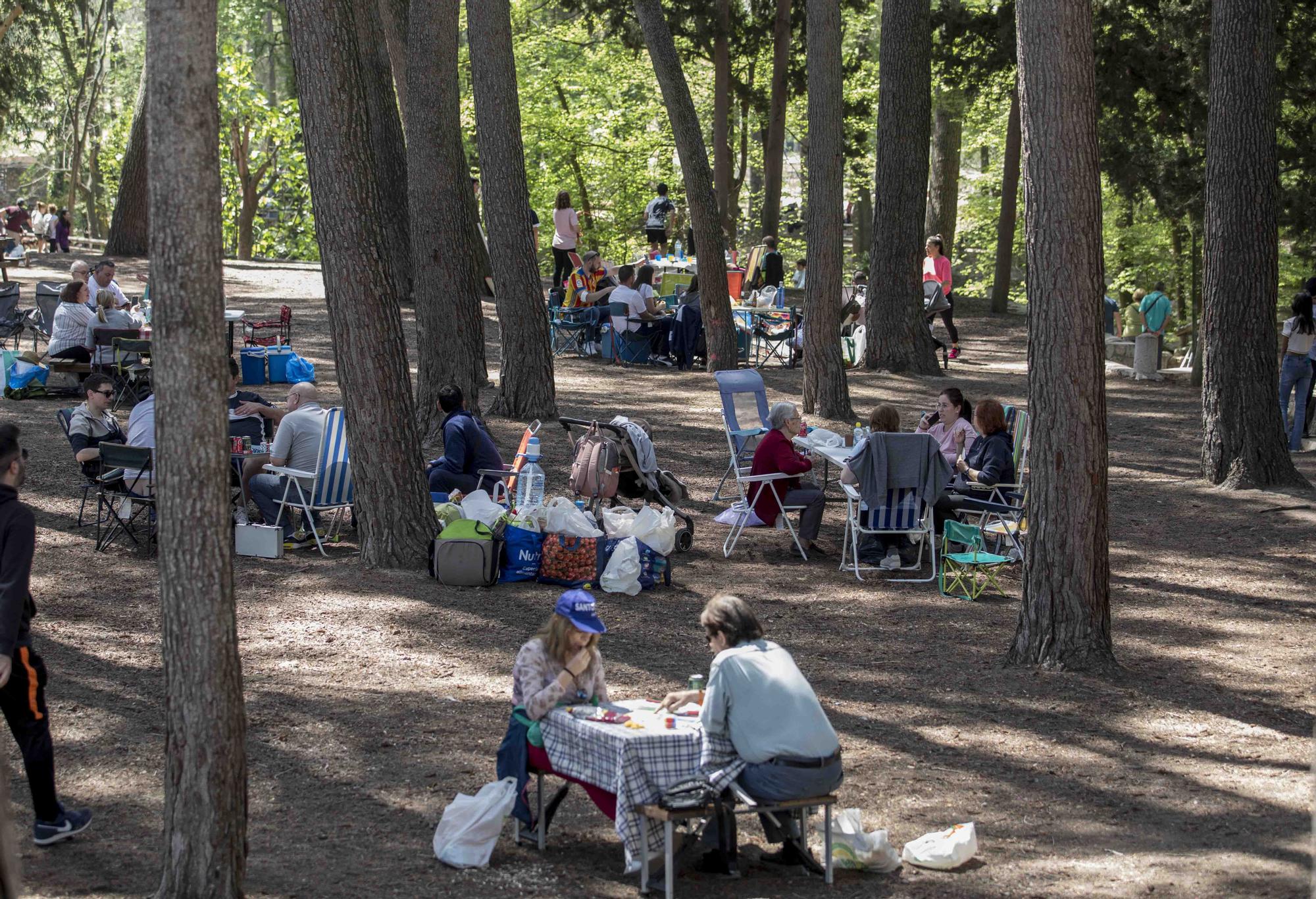 El Parc d San Vicent de Lliria vuelve a llenarse de familias dos años depués