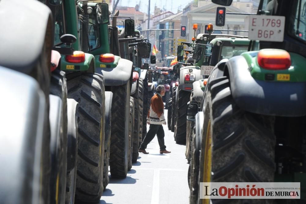 Manifestación de los agricultores por el Mar Menor en Murcia