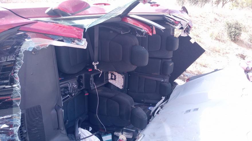 Muere un hombre de 66 años tras salirse su coche en la A-435 a la altura de Pedroche