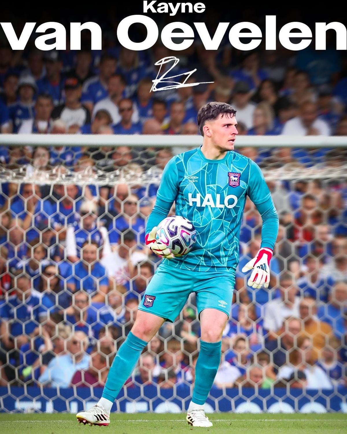 Van Oevelen ya es jugador del Ipswich Town
