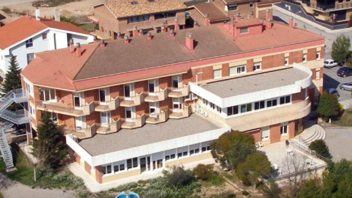 Vista general de l’edifici de la residència d’avis de Navàs, que és de gestió municipal