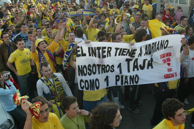 Macrogalería | El memorable Villarreal-Inter de Champions League en imágenes, 20 años después