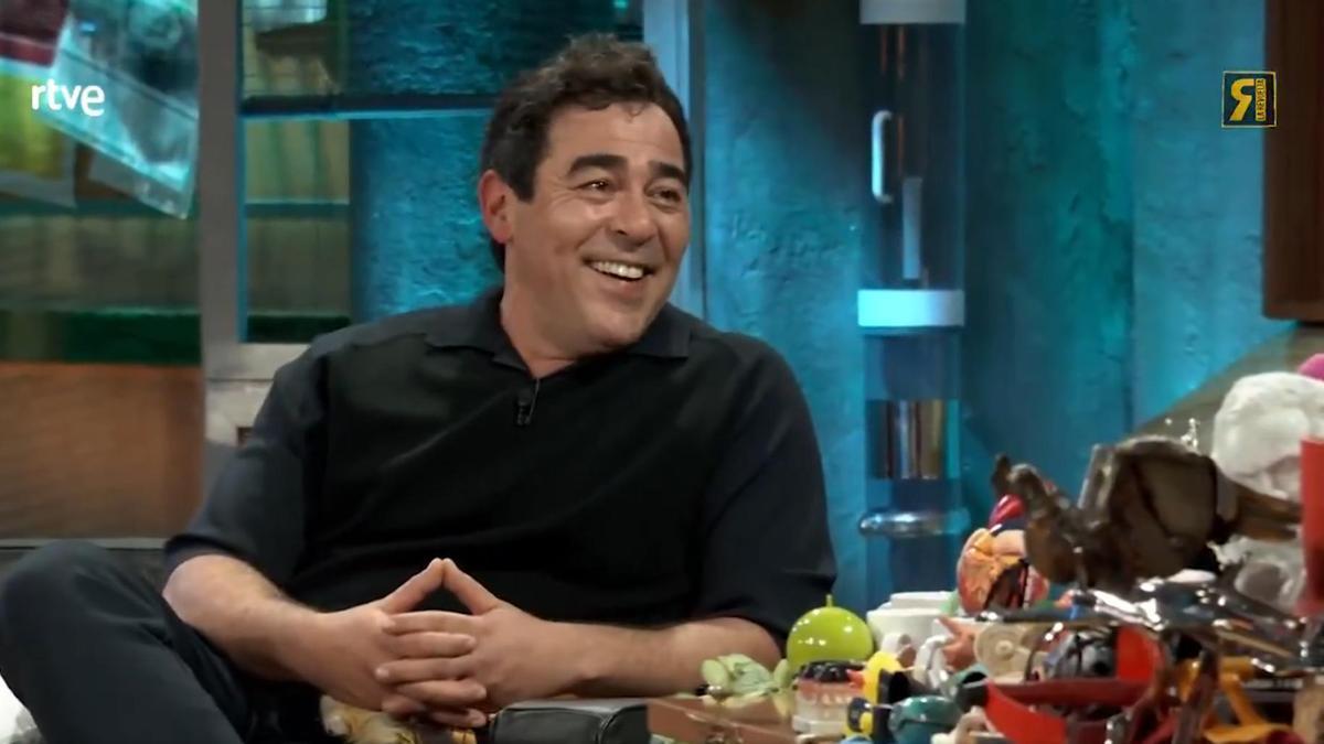 El actor Pablo Chiapella este miércoles en La Revuelta