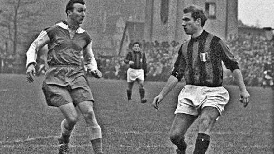 El Saarbrücken-Milan del novembre del 1955 al Ludwigsparkstadion