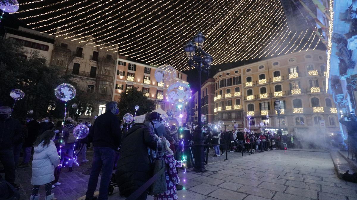 La Navidad llega a Palma: así ha sido el encendido de luces