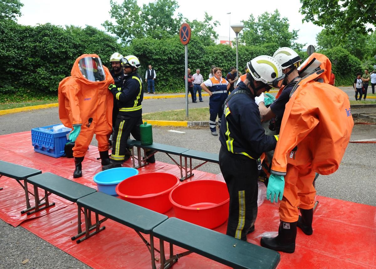 Simulacro de atentado terrorista en la Facultad de Medicina