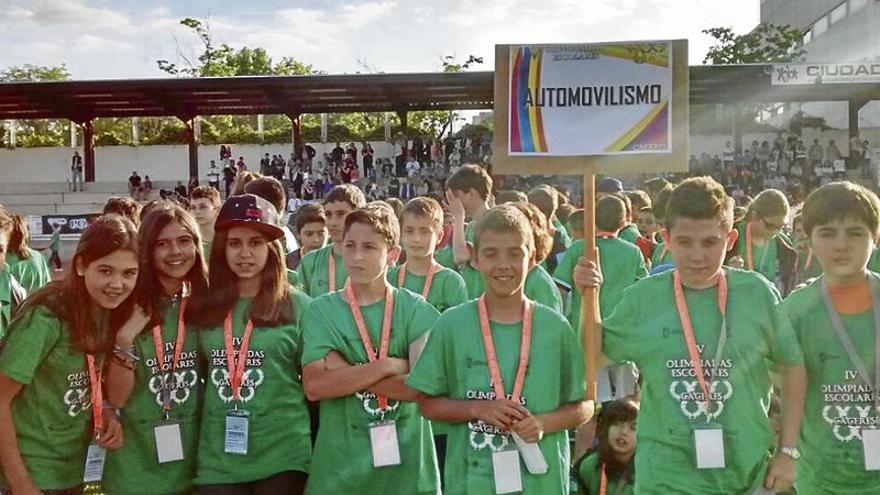 El automovilismo, presente en las Olimpiadas escolares