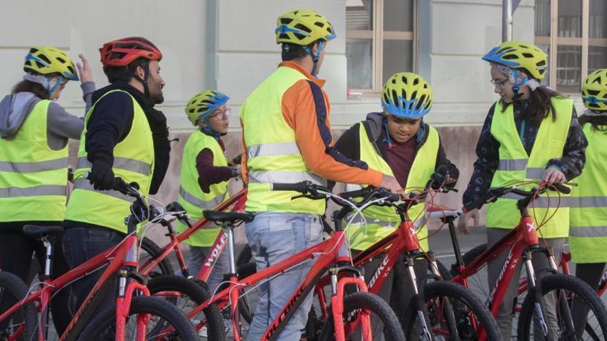 La conselleria dona el tret d&#039;eixida a la segona fase del programa «Aula ciclista»