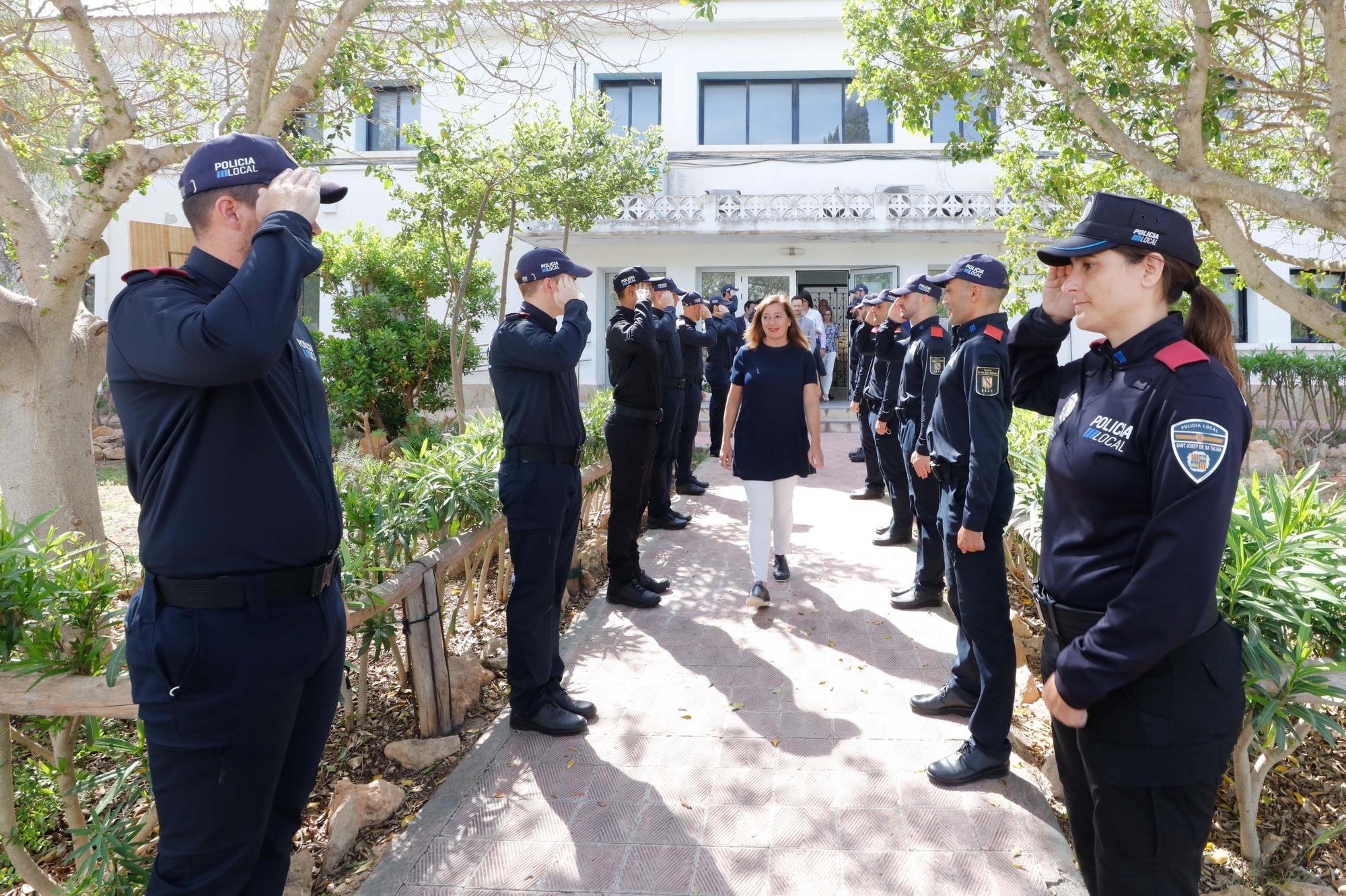 Presentación de la nueva promoción de policías locales de Ibiza