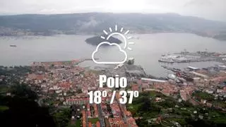 El tiempo en Poio: previsión meteorológica para hoy, martes 18 de agosto