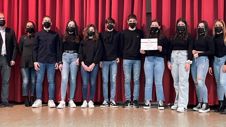 Alumnos del Corazón de María, ganadores en Secundaria de Lectura en Público a nivel provincial.