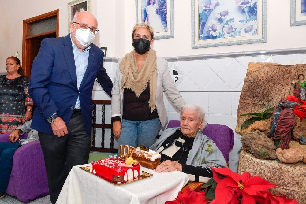 La mujer más longeva del sureste, Agustina García, cumple 107 años